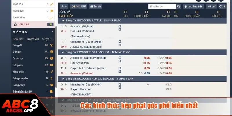 Các hình thức cá cược phổ biến nhất