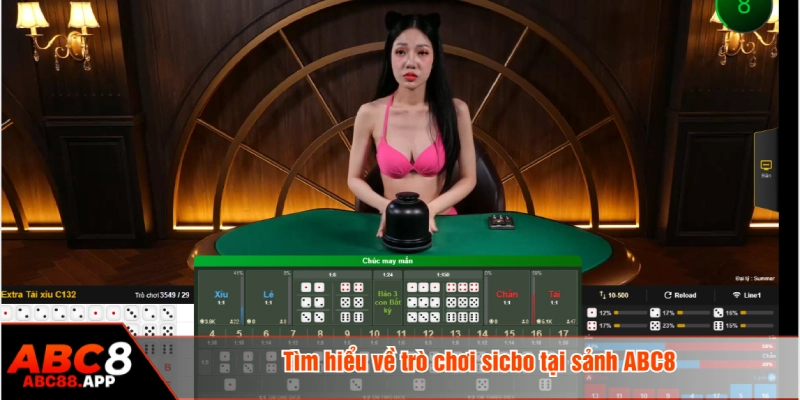 Sicbo là trò chơi xúc xắc quen thuộc