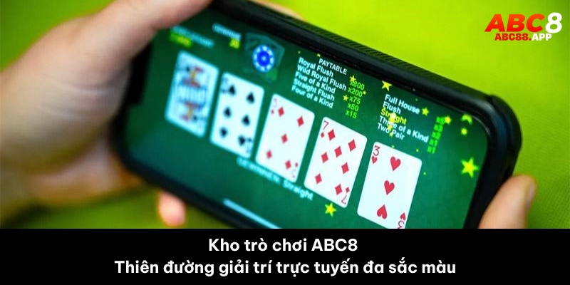 Kho trò chơi đa dạng – Thiên đường giải trí trực tuyến đa sắc màu