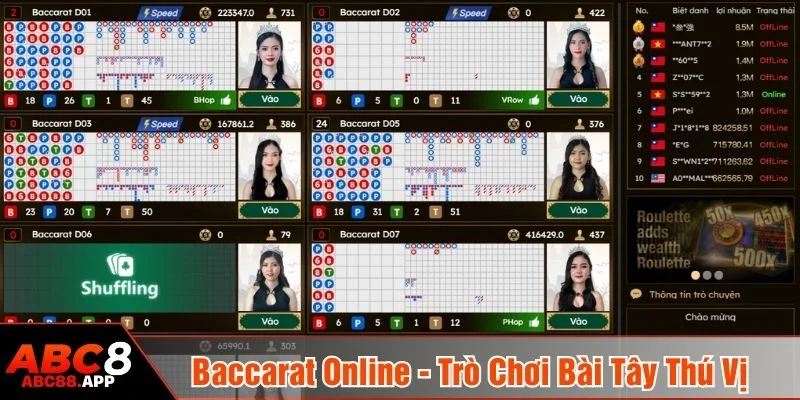 Baccarat online