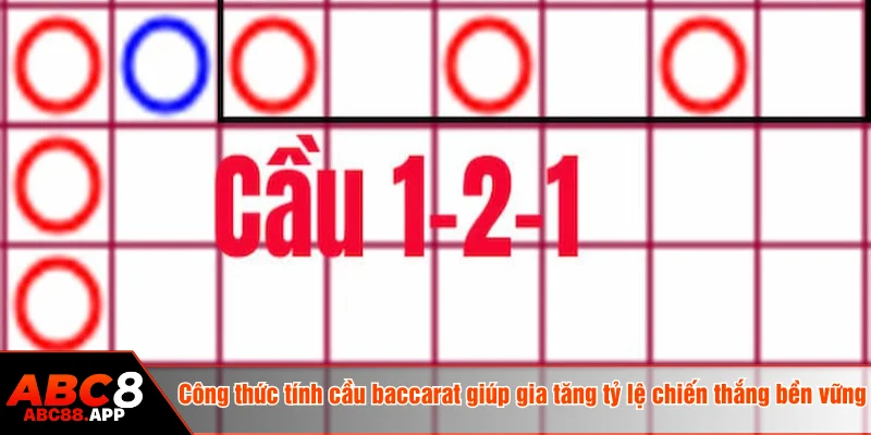 Công thức tính cầu baccarat giúp gia tăng tỷ lệ chiến thắng bền vững