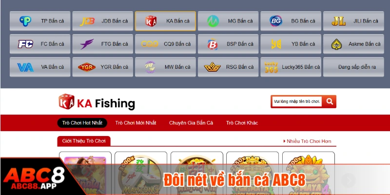 Đôi nét về bắn cá ABC8